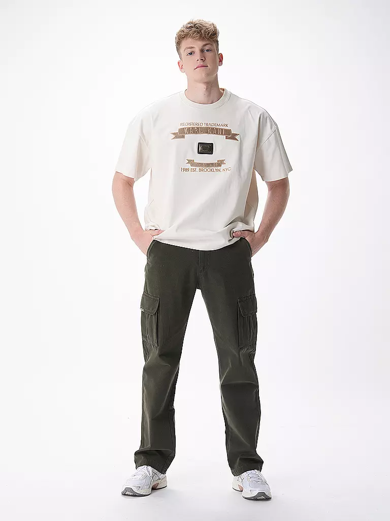 PEGADOR | Cargohose NEIVA Straight Fit | Oliva