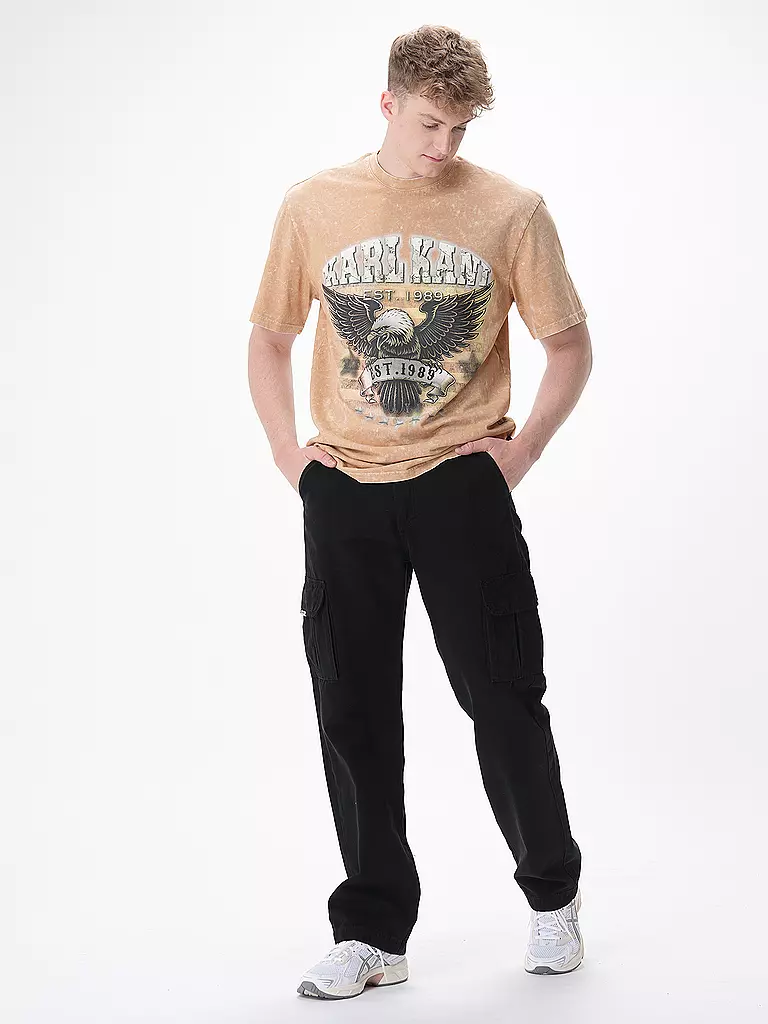 PEGADOR | Cargohose NEIVA Straight Fit | Nero