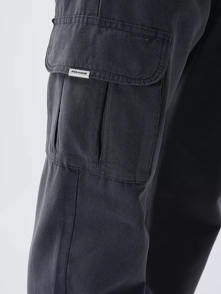 PEGADOR | Cargohose NEIVA Straight Fit | Grigio