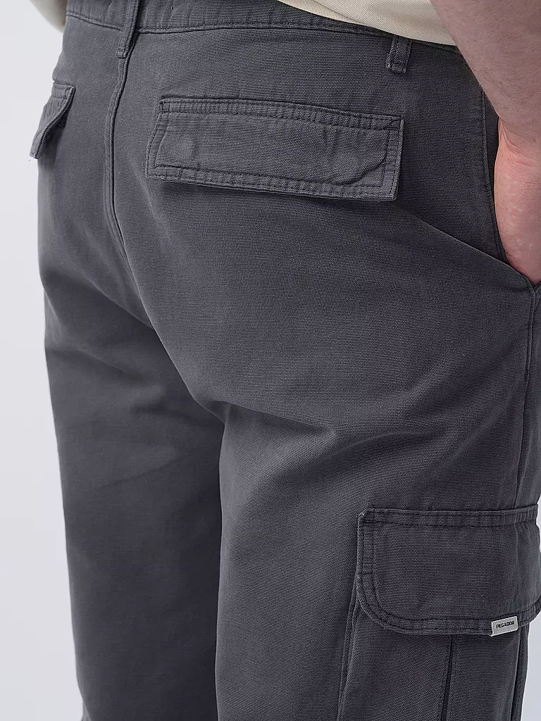 PEGADOR | Cargohose NEIVA Straight Fit | Grigio