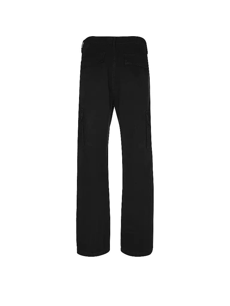 PEGADOR | Cargohose NEIVA Straight Fit | Nero