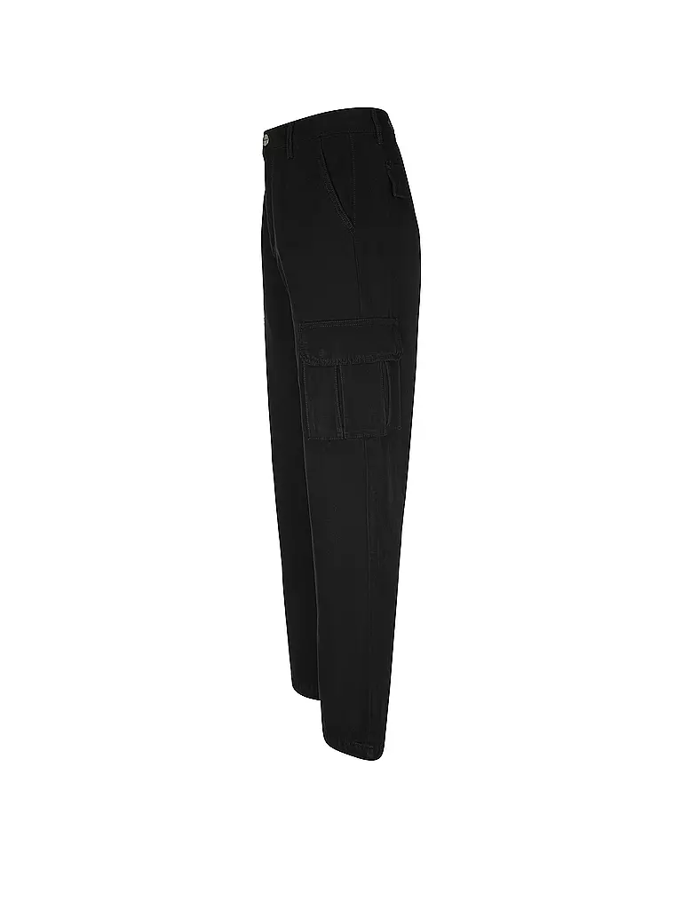 PEGADOR | Cargohose NEIVA Straight Fit | Nero