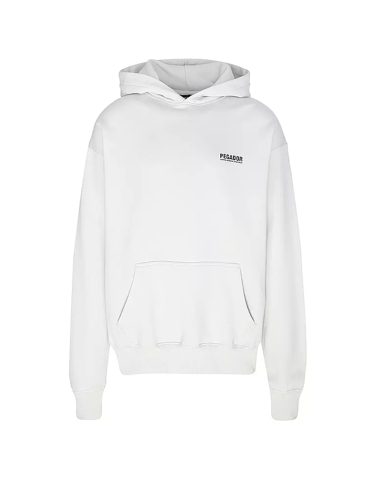 PEGADOR | Felpa con cappuccio - Hoodie CLINTON | Grigio chiaro