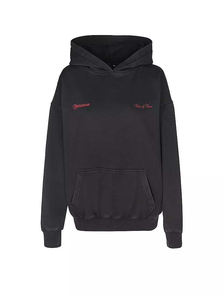 PEGADOR | Felpa con cappuccio - Hoodie FIA | Nero