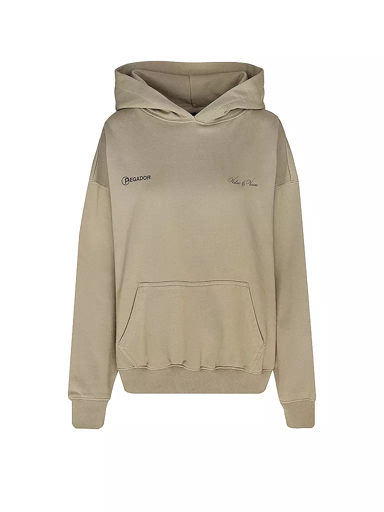 PEGADOR | Felpa con cappuccio - Hoodie FIA | Marrone chiaro