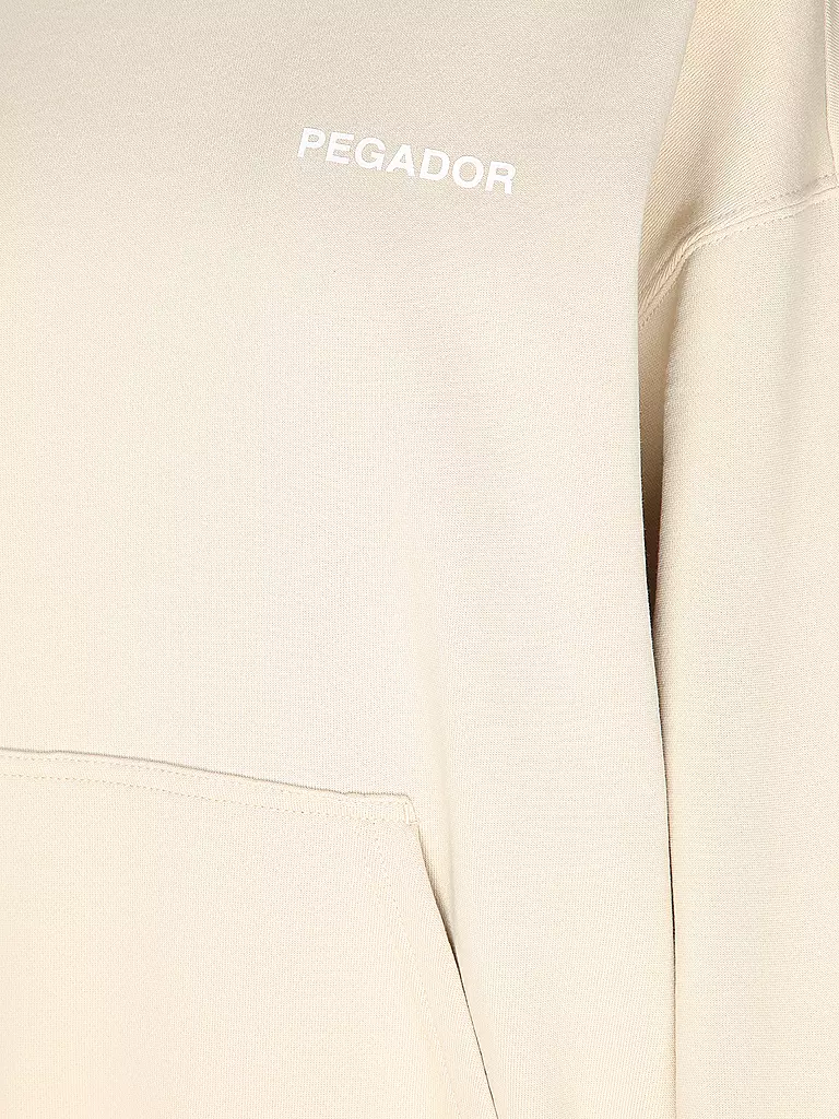 PEGADOR | Felpa con cappuccio - Hoodie MAIRI | Beige