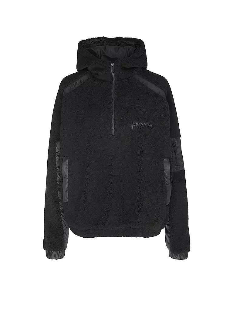 PEGADOR | Giacca ibrida BONNY TEDDY | Nero