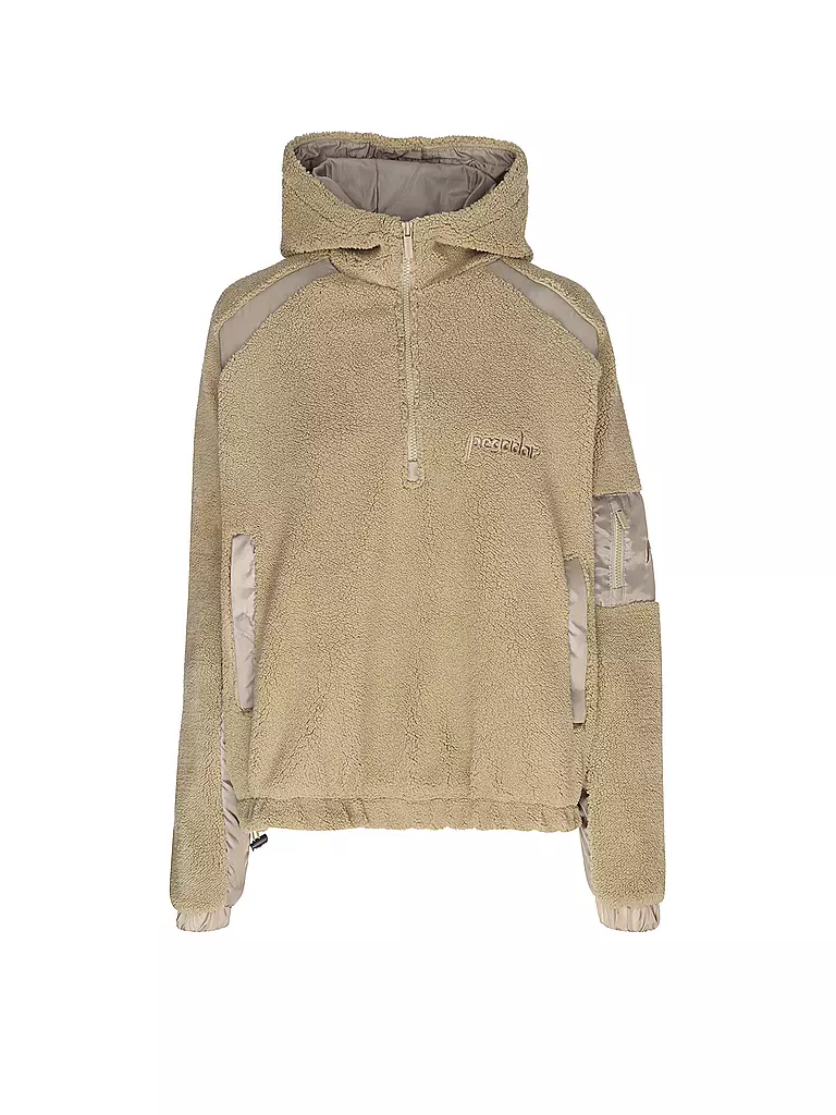 PEGADOR | Giacca ibrida BONNY TEDDY | Marrone chiaro