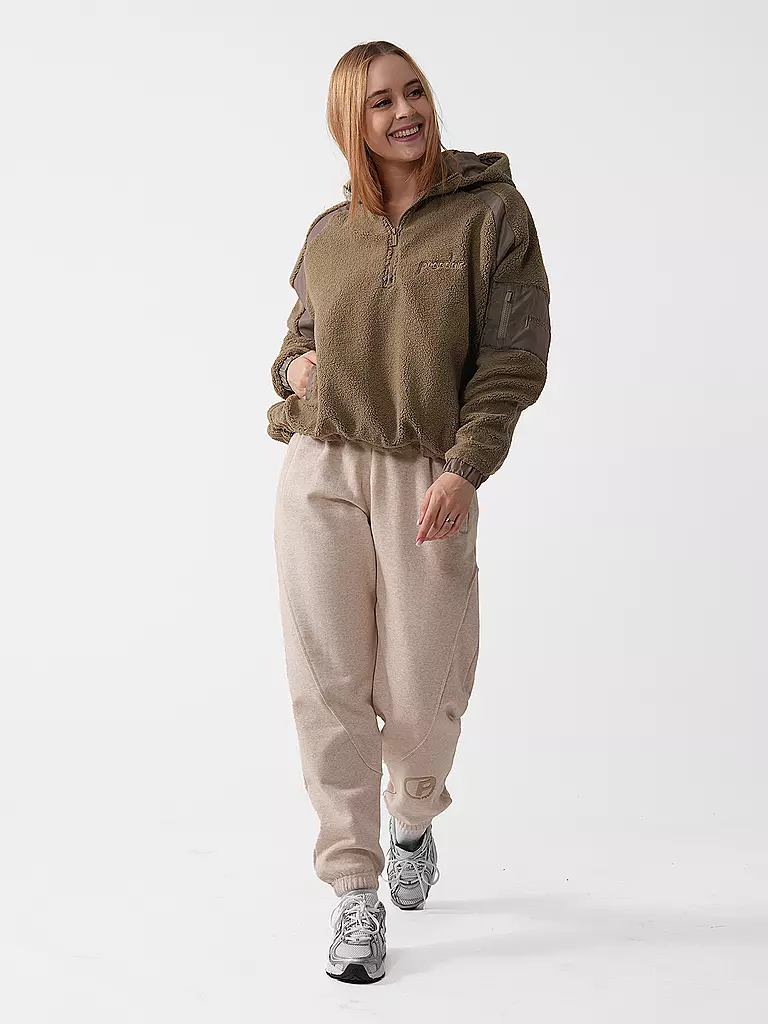 PEGADOR | Giacca ibrida BONNY TEDDY | Marrone chiaro