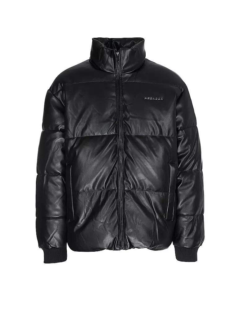 PEGADOR | Jacke in Lederoptik SOLIN | Nero