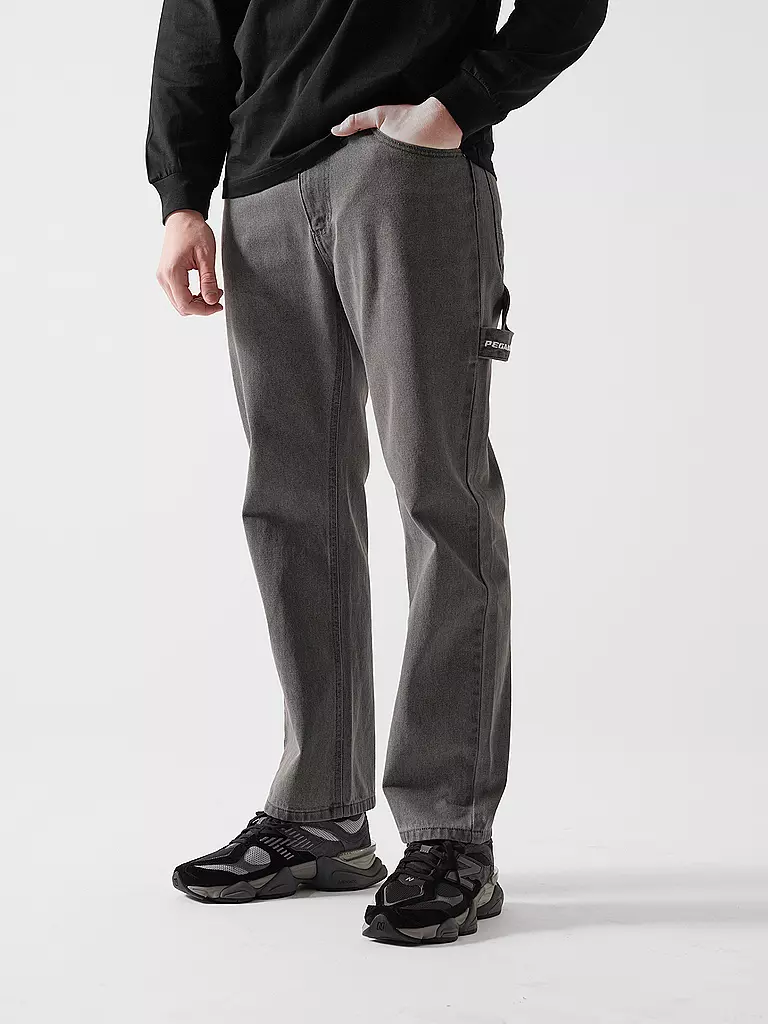 PEGADOR | Jeans Baggy Fit DAULE | Grigio