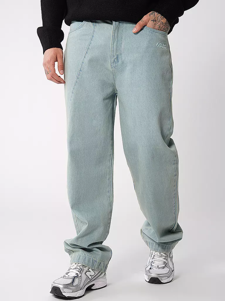 PEGADOR | Jeans Baggy Fit WACO | Blu chiaro