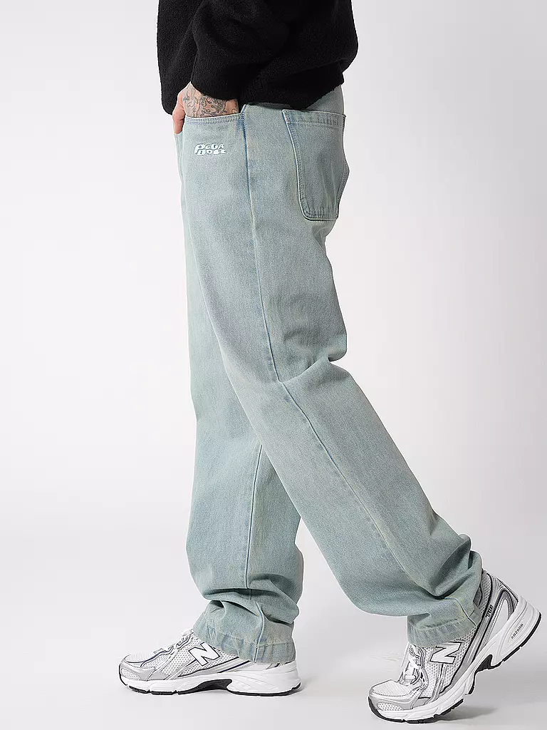 PEGADOR | Jeans Baggy Fit WACO | Blu chiaro