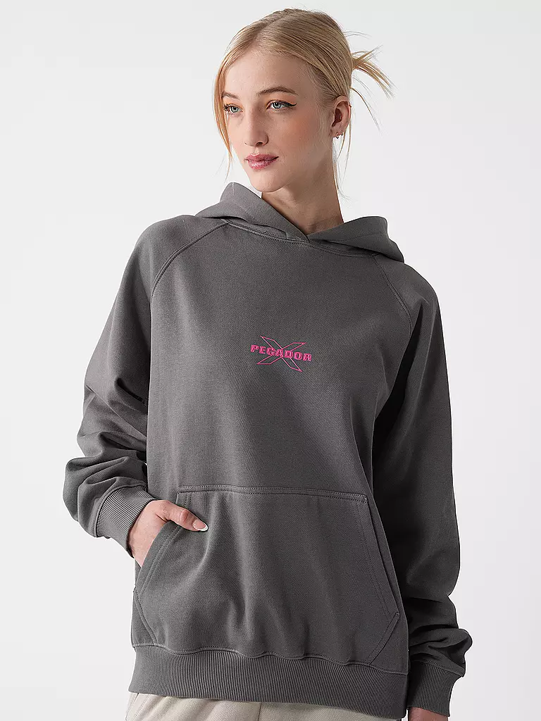 PEGADOR | Kapuzensweater - Hoodie BELLY  | Grigio