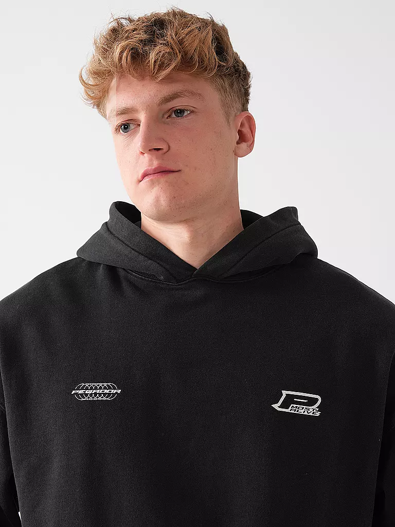 PEGADOR | Kapuzensweater - Hoodie LANCE | Nero