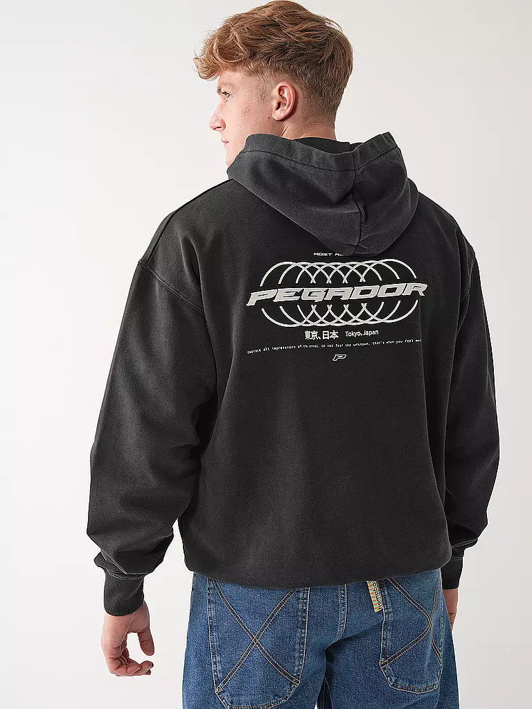 PEGADOR | Kapuzensweater - Hoodie LANCE | Nero