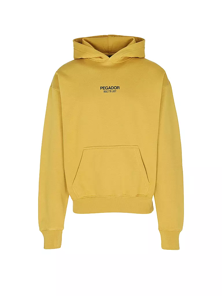 PEGADOR | Kapuzensweater - Hoodie Oversized Fit | Giallo