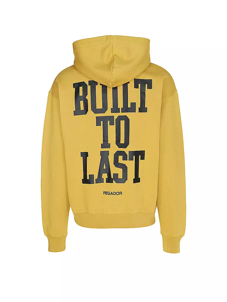 PEGADOR | Kapuzensweater - Hoodie Oversized Fit | Giallo