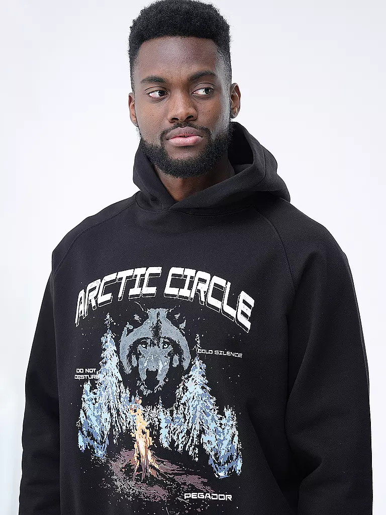 PEGADOR | Kapuzensweater - Hoodie | Nero