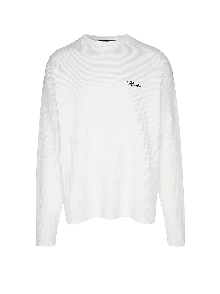 PEGADOR | Maglietta a maniche lunghe SIGNAR | Crema