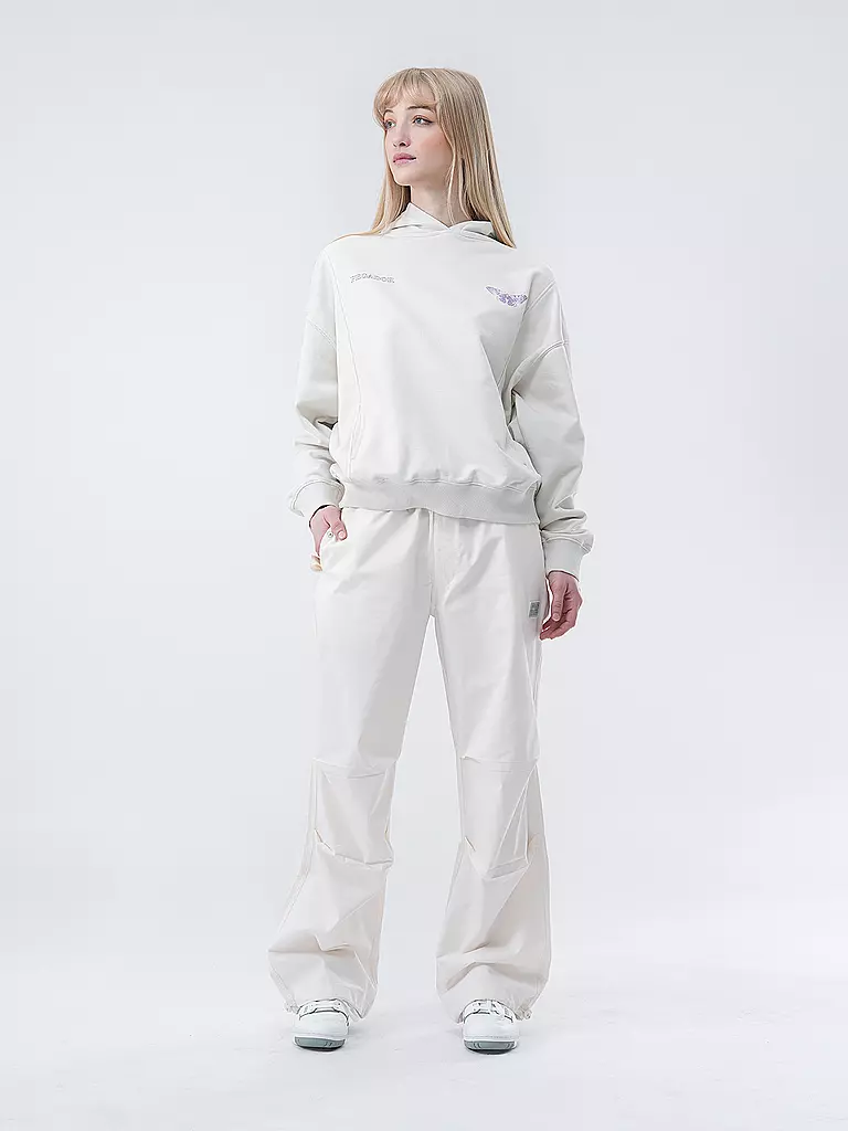 PEGADOR | Pantaloni parachute | Crema