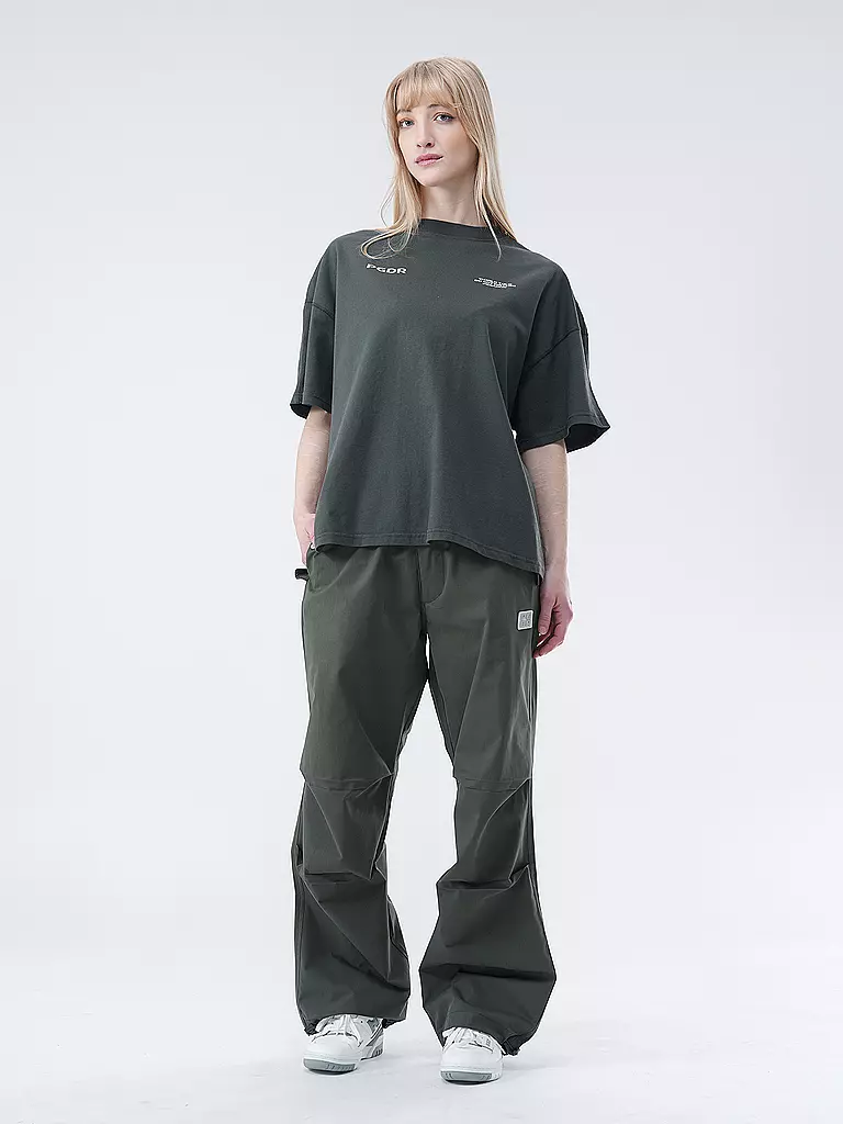 PEGADOR | Pantaloni parachute | Oliva