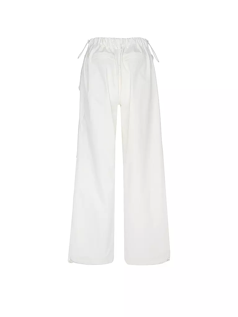 PEGADOR | Pantaloni parachute | Crema