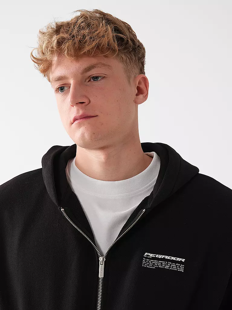 PEGADOR | Sweatjacke CHASE | Nero