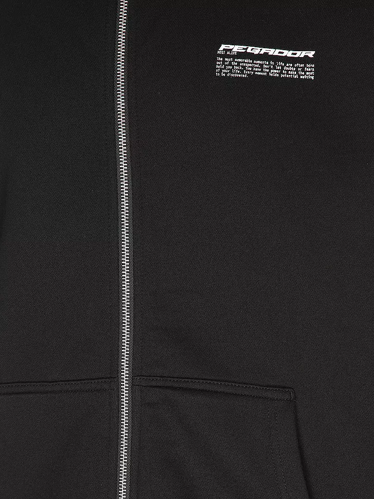 PEGADOR | Sweatjacke CHASE | Nero
