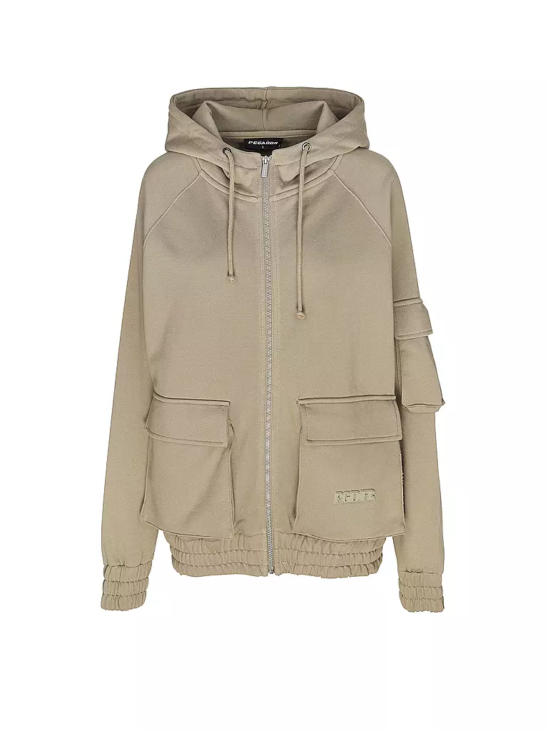 PEGADOR | Sweatjacke NONA | Marrone chiaro