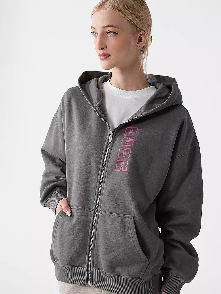 PEGADOR | Sweatjacke SKYLA | Grigio