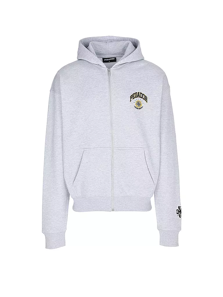 PEGADOR | Sweatjacke SMITH  | Grigio