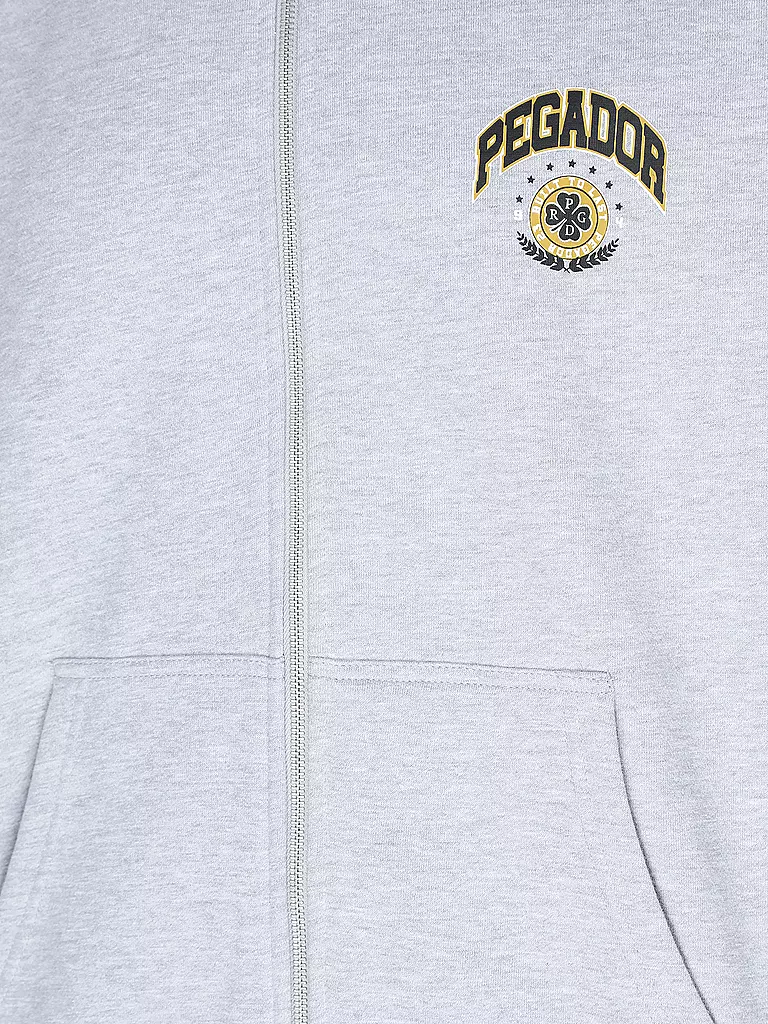 PEGADOR | Sweatjacke SMITH  | Grigio