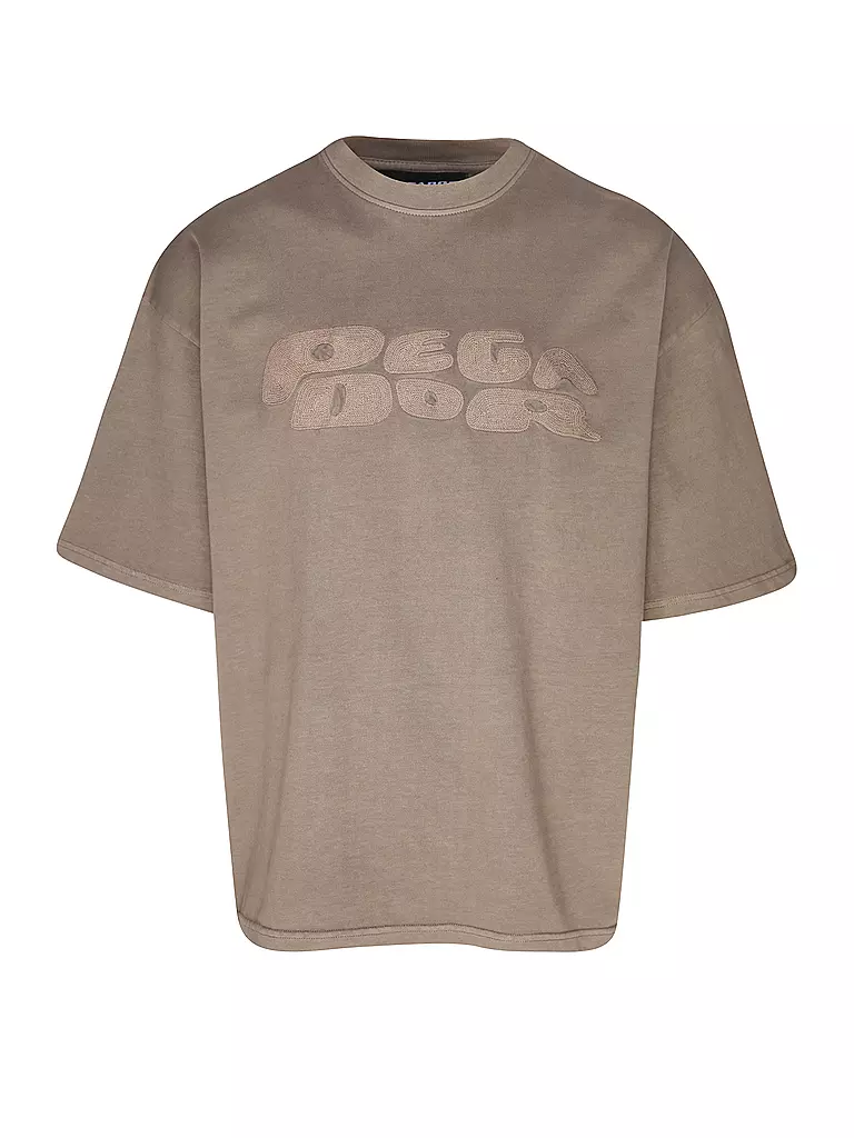 PEGADOR | T-shirt DREW | Marrone chiaro