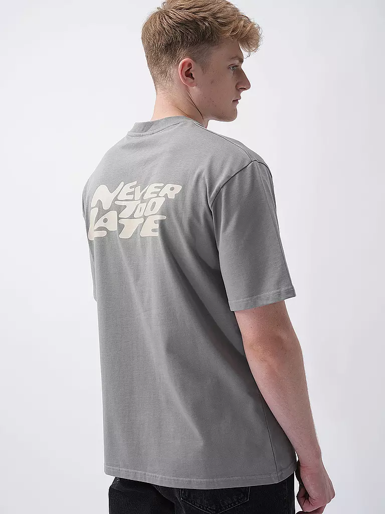 PEGADOR | T-Shirt Oversized Fit NARSON | Grigio