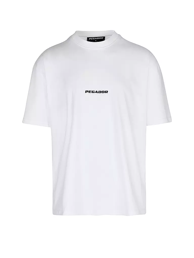 PEGADOR | T-Shirt Oversized Fit | Bianco
