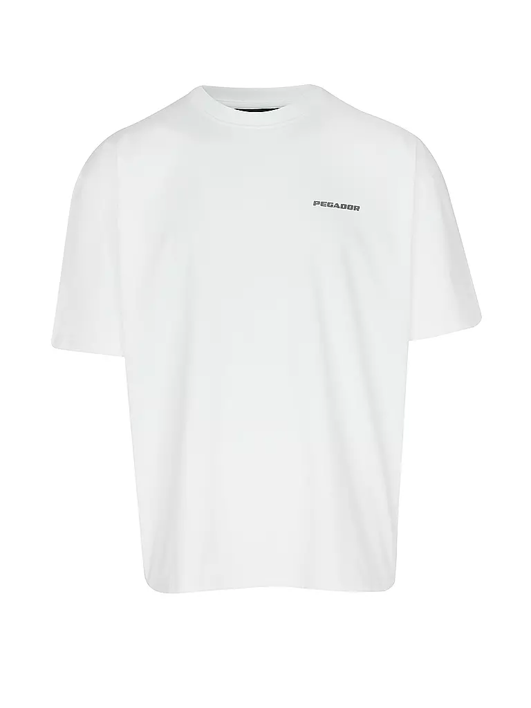 PEGADOR | T-Shirt Oversized Fit | Bianco