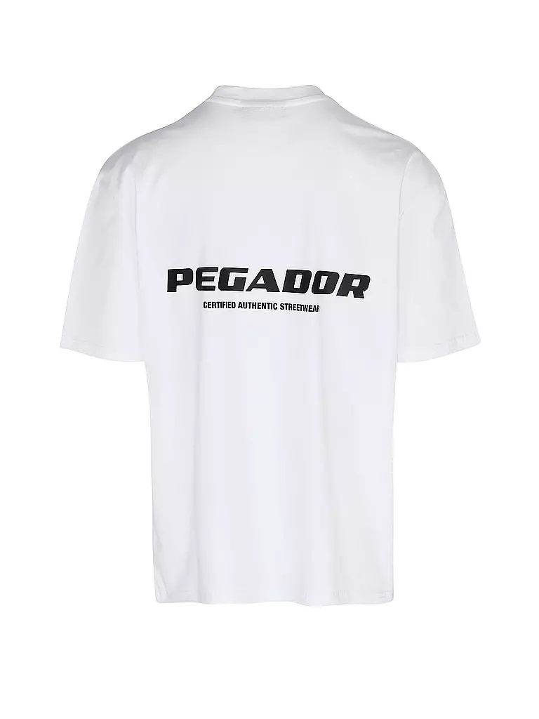 PEGADOR | T-Shirt Oversized Fit | Bianco