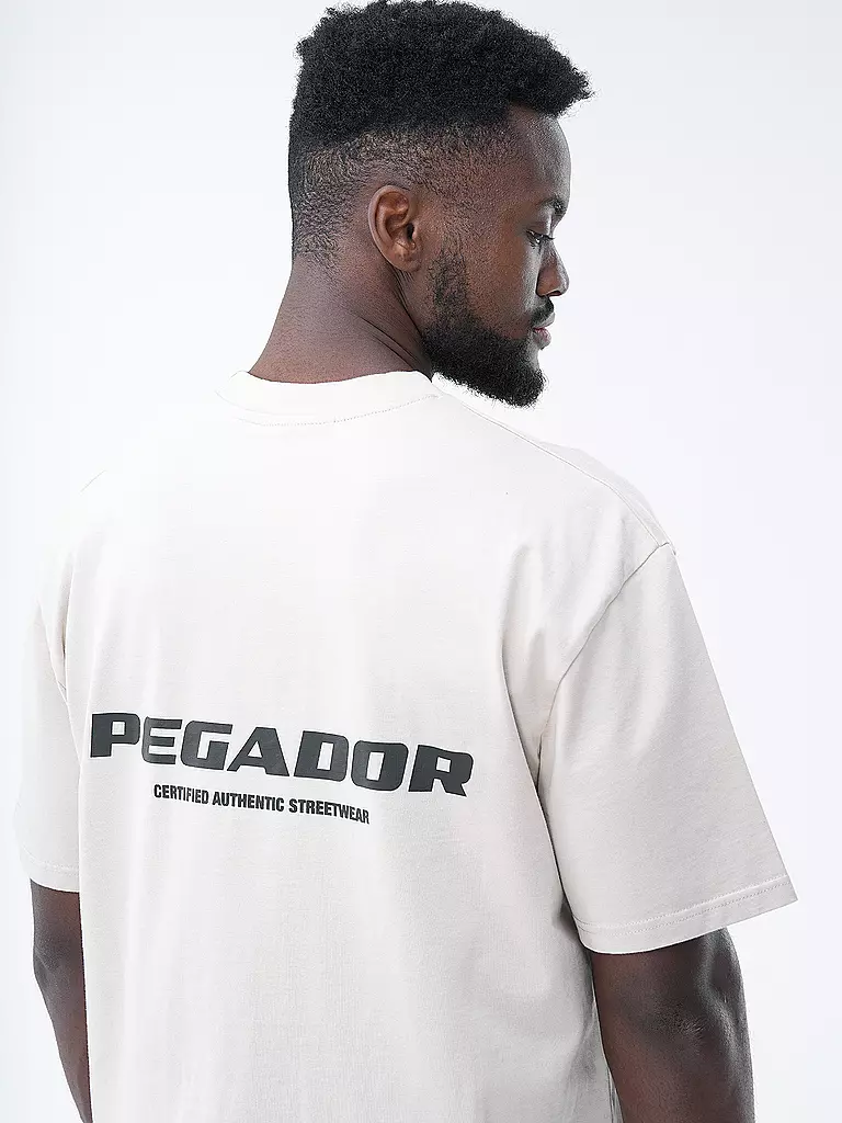 PEGADOR | T-Shirt Oversized Fit | Crema