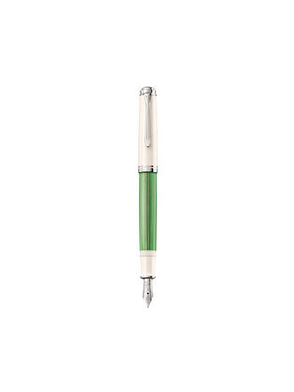 PELIKAN | Penna stilografica Souverän® M605 Medium verde-bianca