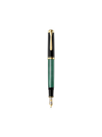 PELIKAN | Penna stilografica Souverän M400 Nero Verde Fine