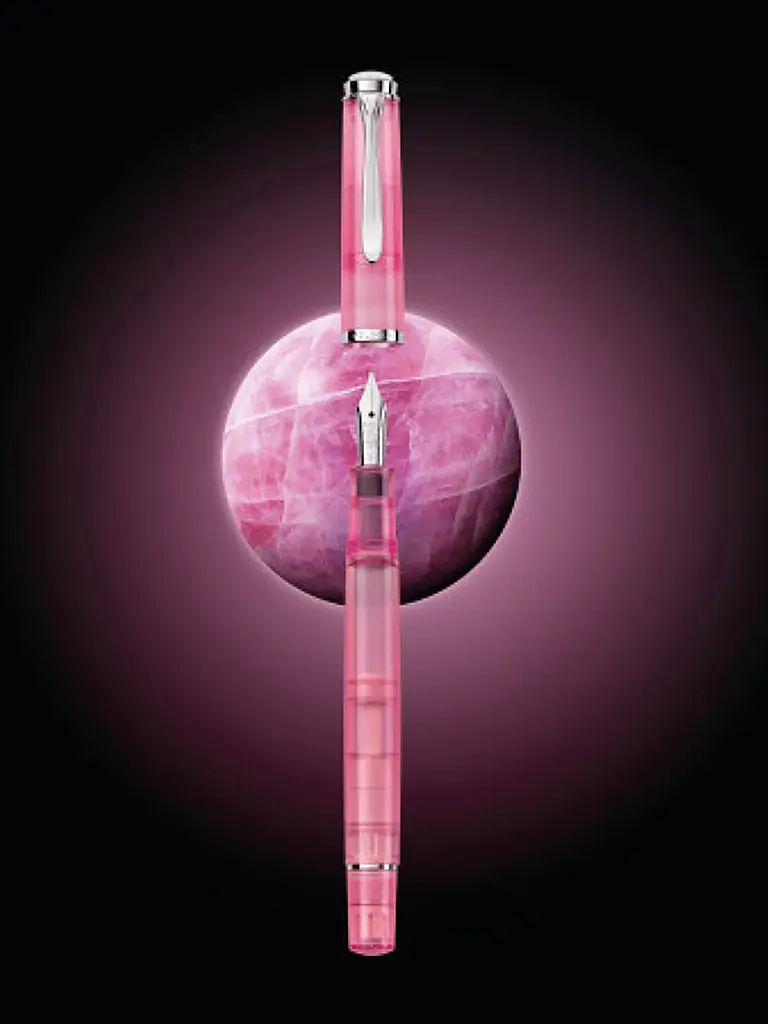 PELIKAN | Penna stilografica - Penna a stantuffo Classic M205 Rose Quartz Medium | 