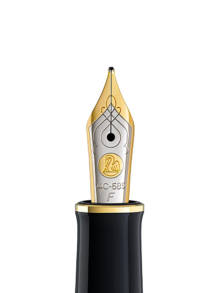 PELIKAN | Penna stilografica Souverän M400 Nero Verde Fine | 