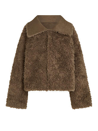 PENN&INK | Giacca effetto pelliccia