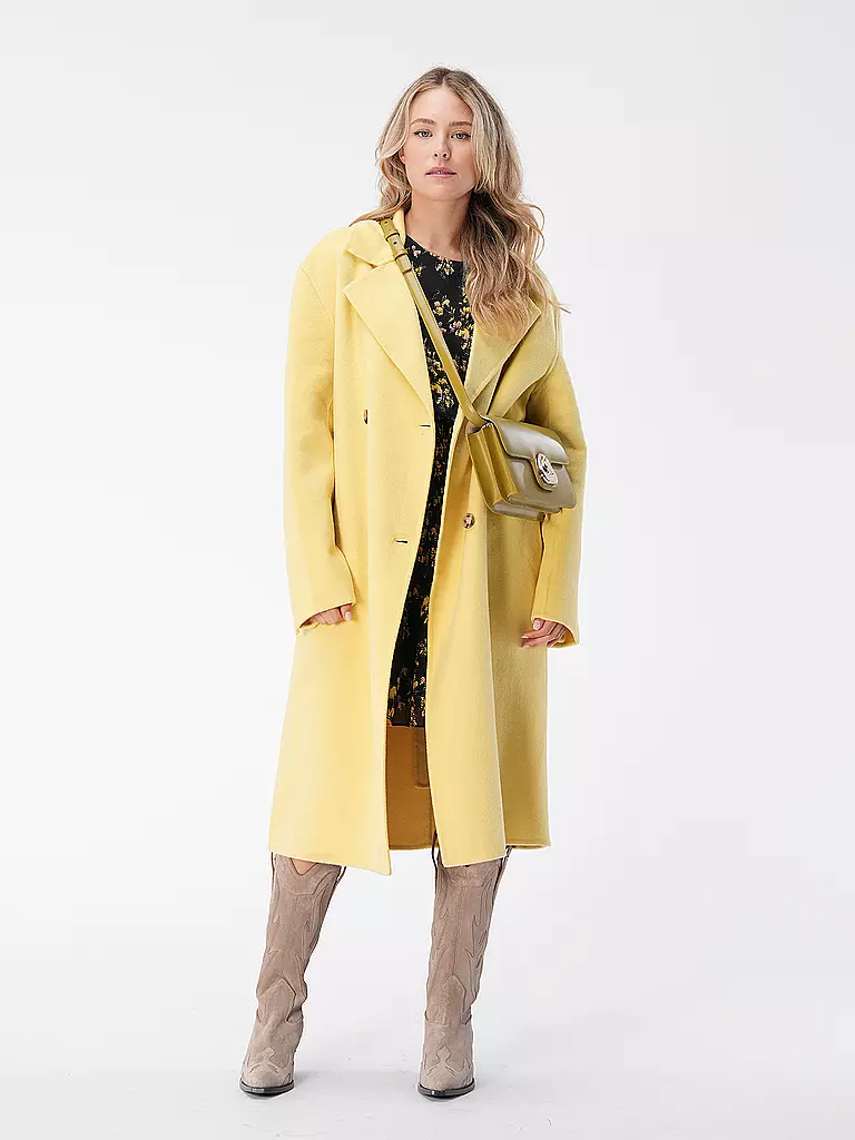 PENN&INK | Cappotto di lana | Giallo