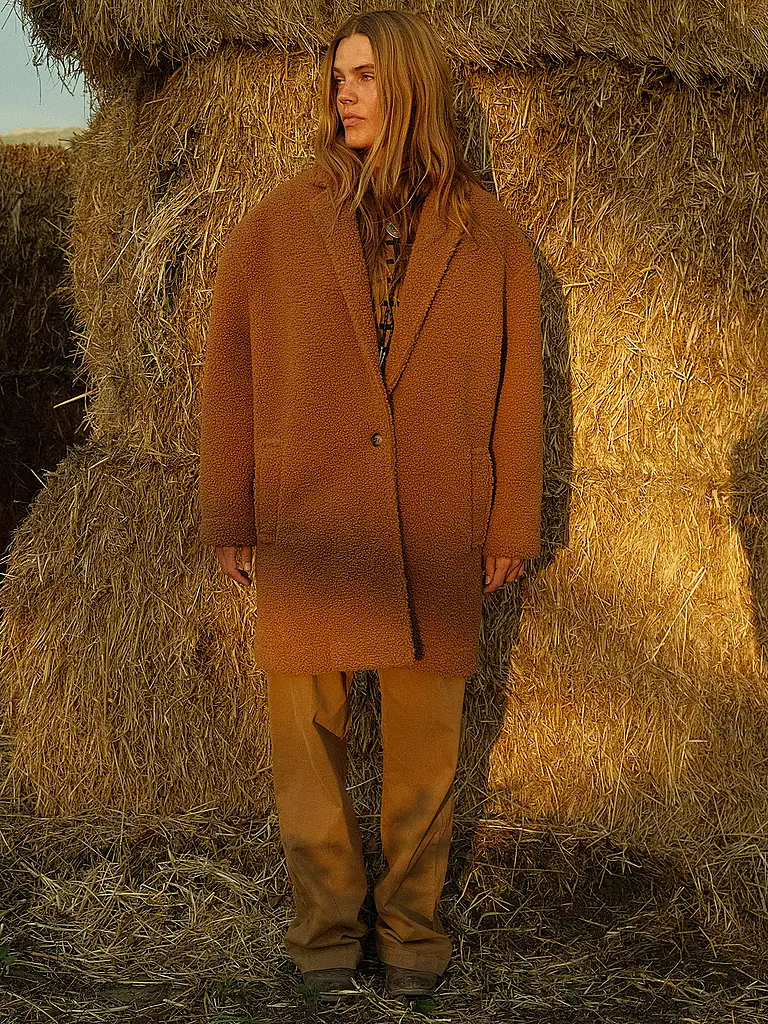 PENN&INK | Cappotto effetto pelliccia |