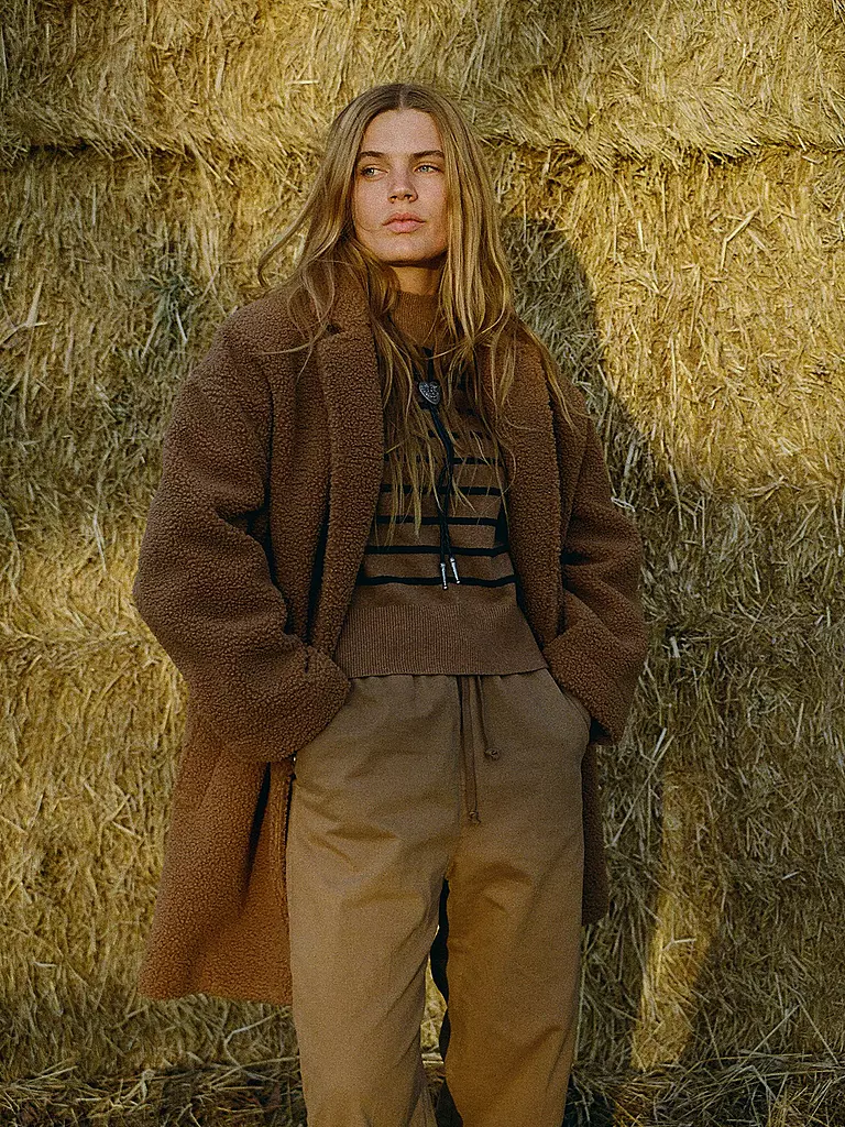 PENN&INK | Cappotto effetto pelliccia |