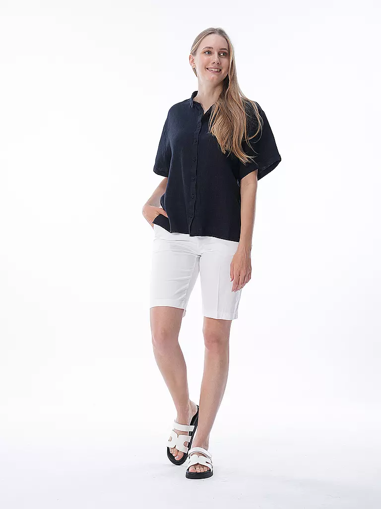 PENN&INK | Leinenbluse  | Blu scuro