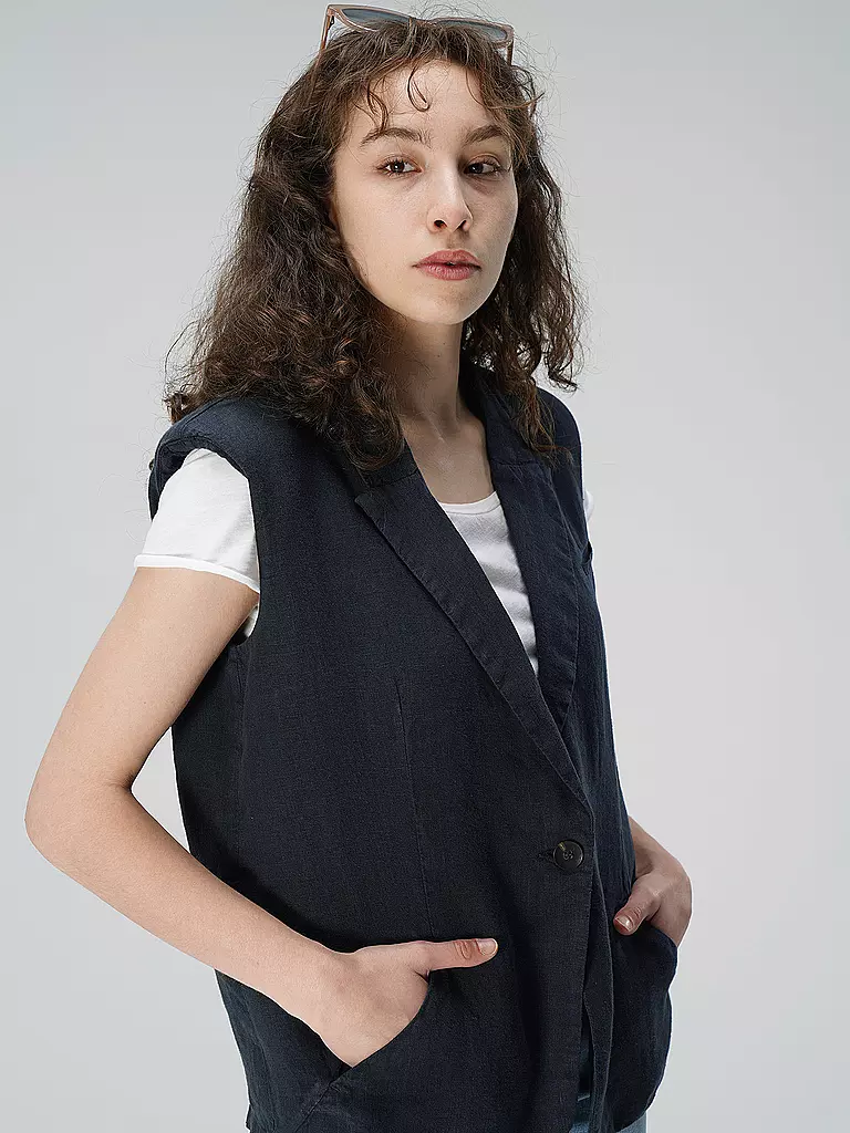 PENN&INK | Leinengilet  | Nero