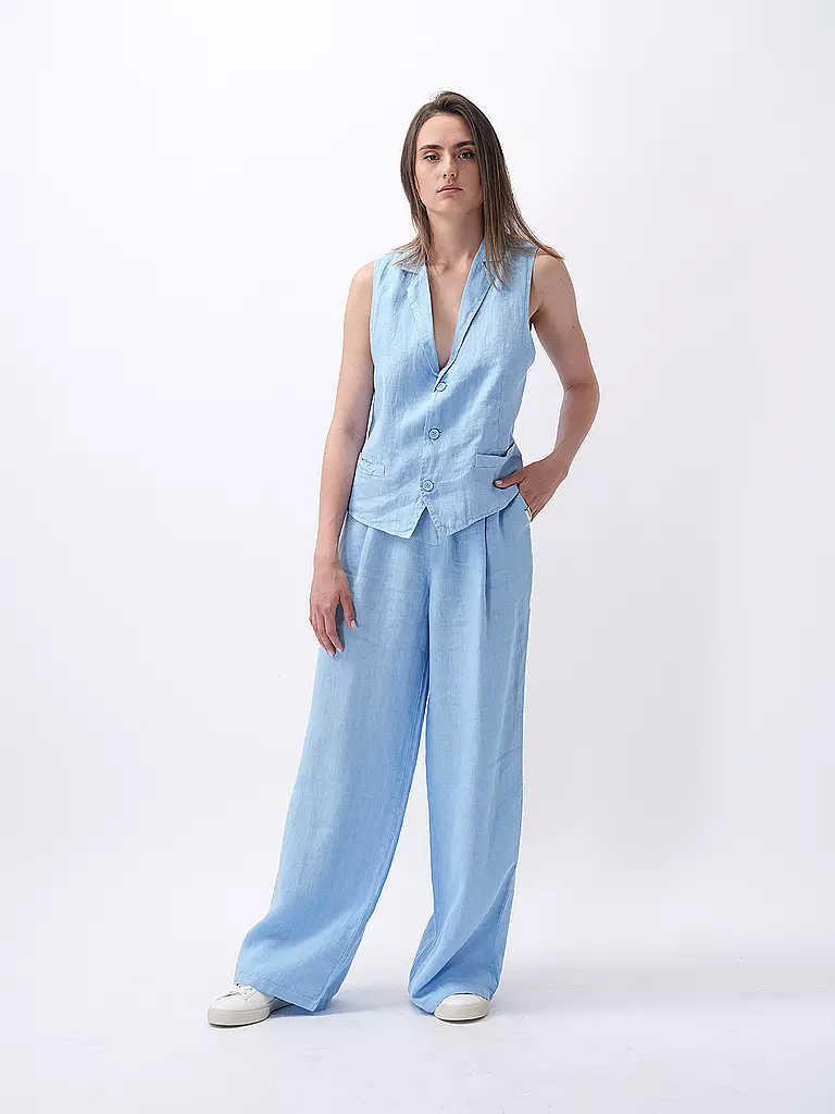 PENN&INK | Leinenhose | Blu